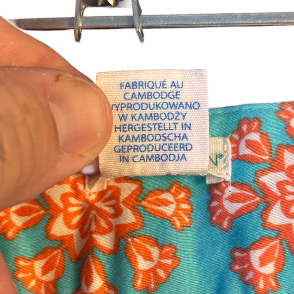 Sigrid Olsen Printed Chino Shorts – Sz 6 - Picture 10 of 12